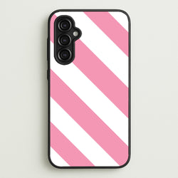Candy Cane Stripes Galaxy A14 Case