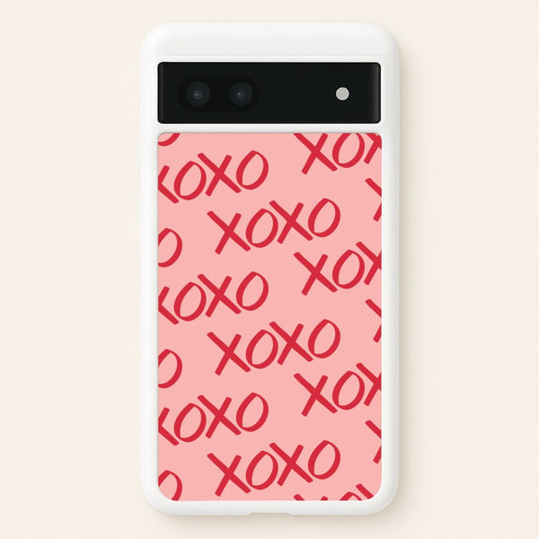 XOXO Pattern Google Pixel 7a Case