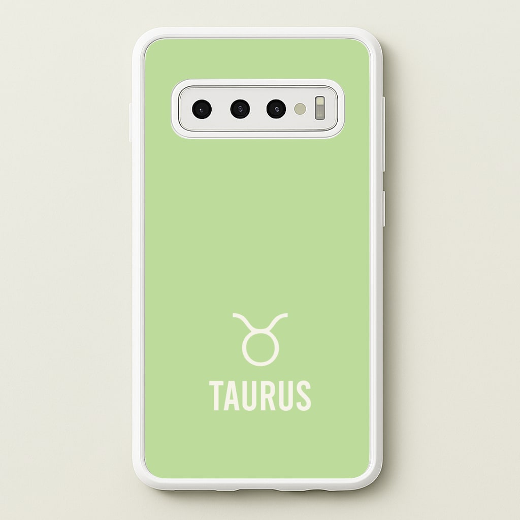 Taurus Pastel Zodiac Galaxy S10 Case