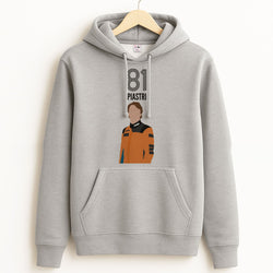 Piastri 2026 Unisex Grey Hoodie