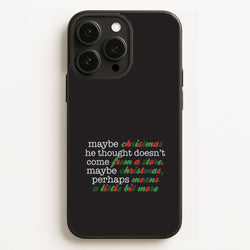 Green Creature Quote iPhone 16 Pro Case