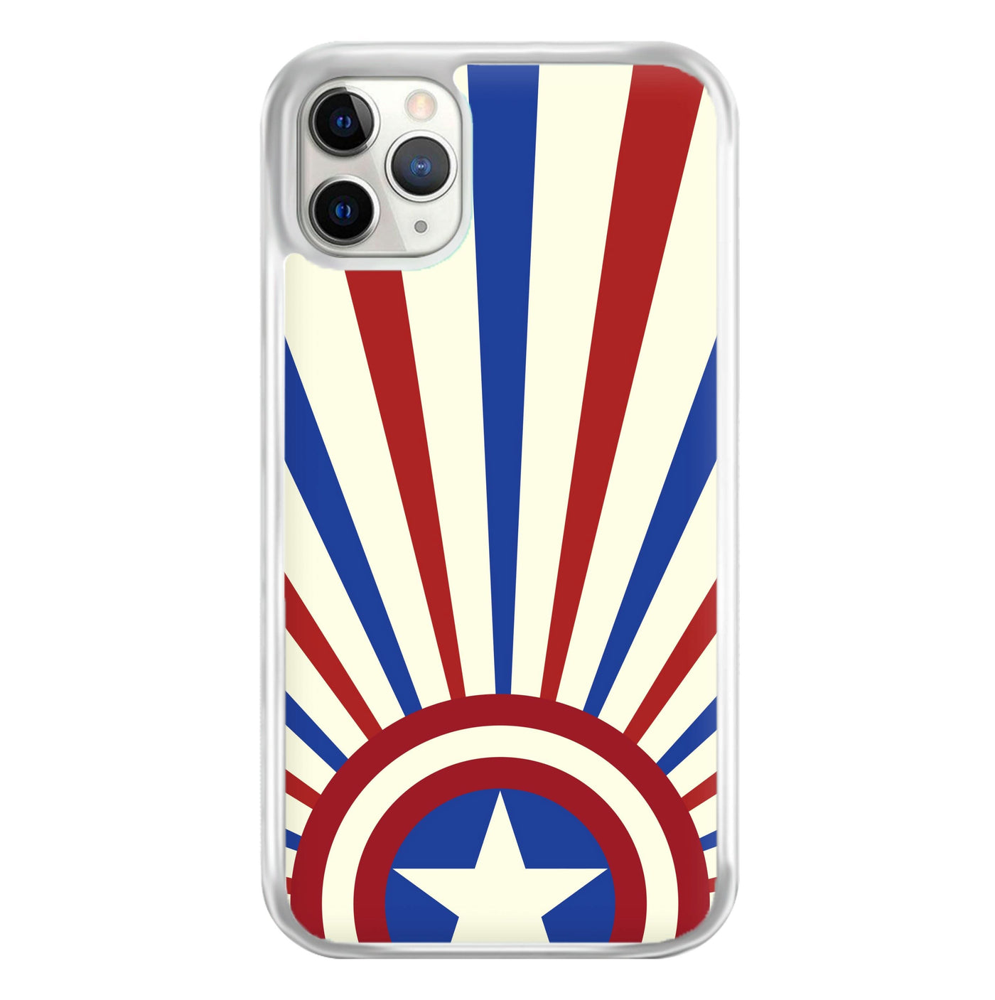 Shield And Stripes Phone Case