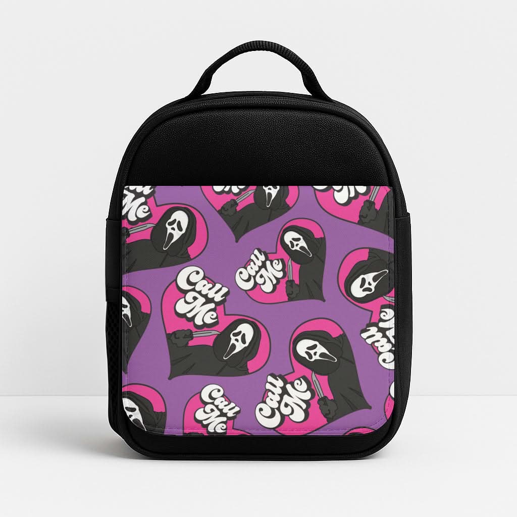 Call Me Heart Pattern Lunchbox