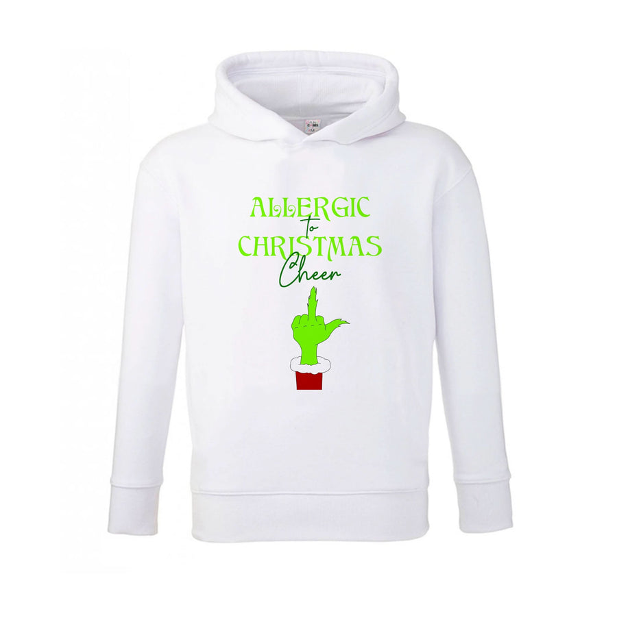 Allergic To Christmas Cheer Kids Hoodie