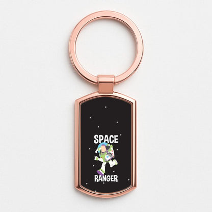 Space Ranger  Rose Gold Keyring