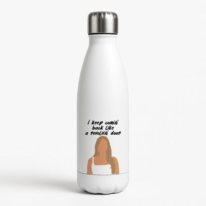 Revolving Door White Water Bottle