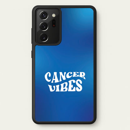 Cancer Vibes Gradient Zodiac Galaxy Note 20 Ultra Case