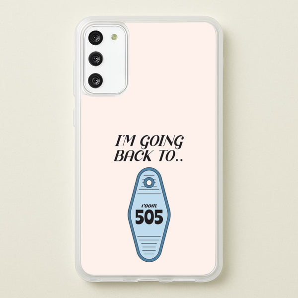 I'm Going Back To 505 Keyring Galaxy A41 Case