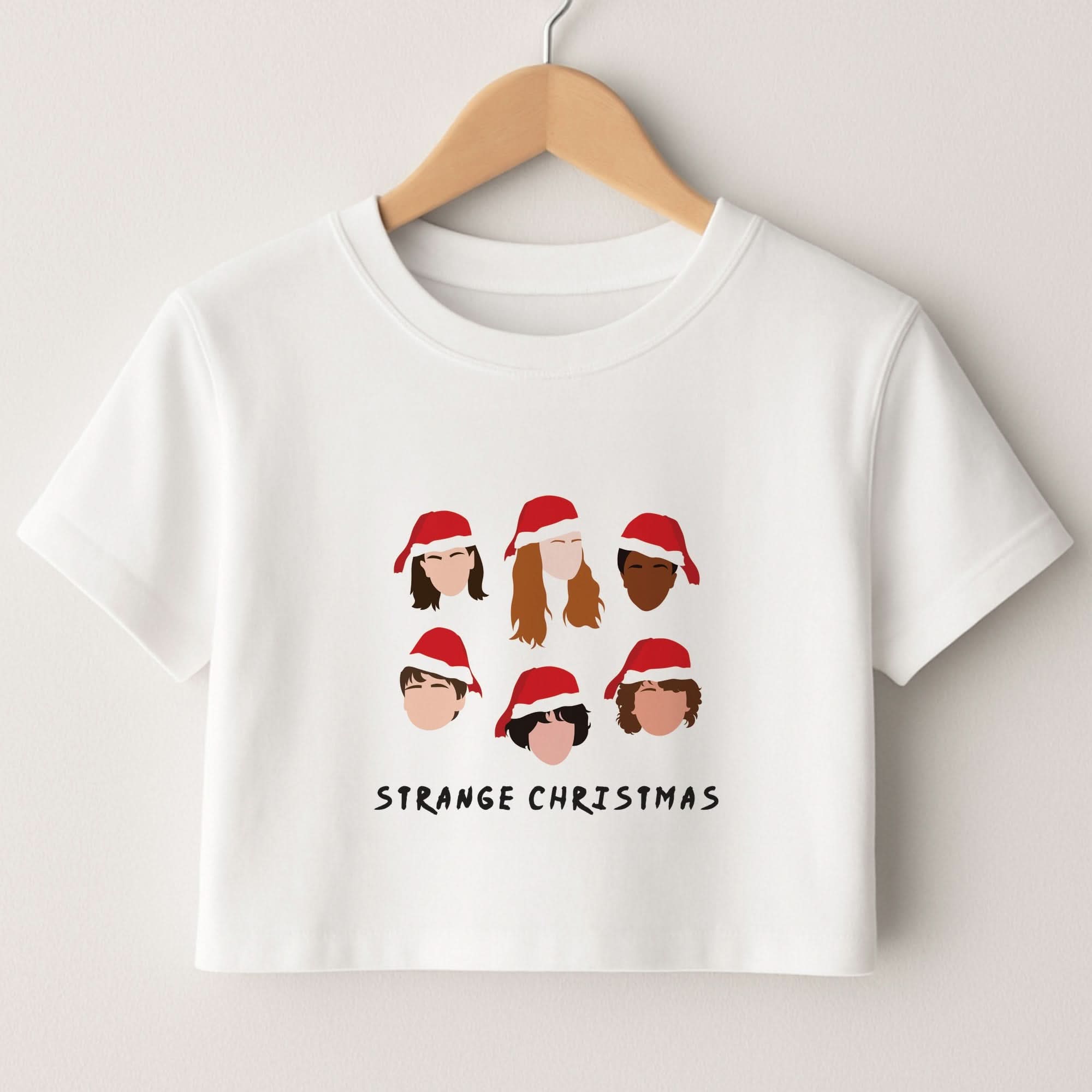 Strange Crew Christmas Crop top
