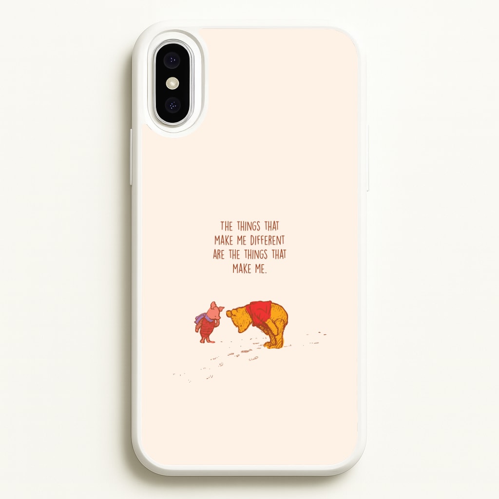 The Things That Make Me Different  iPhone XS Max Case