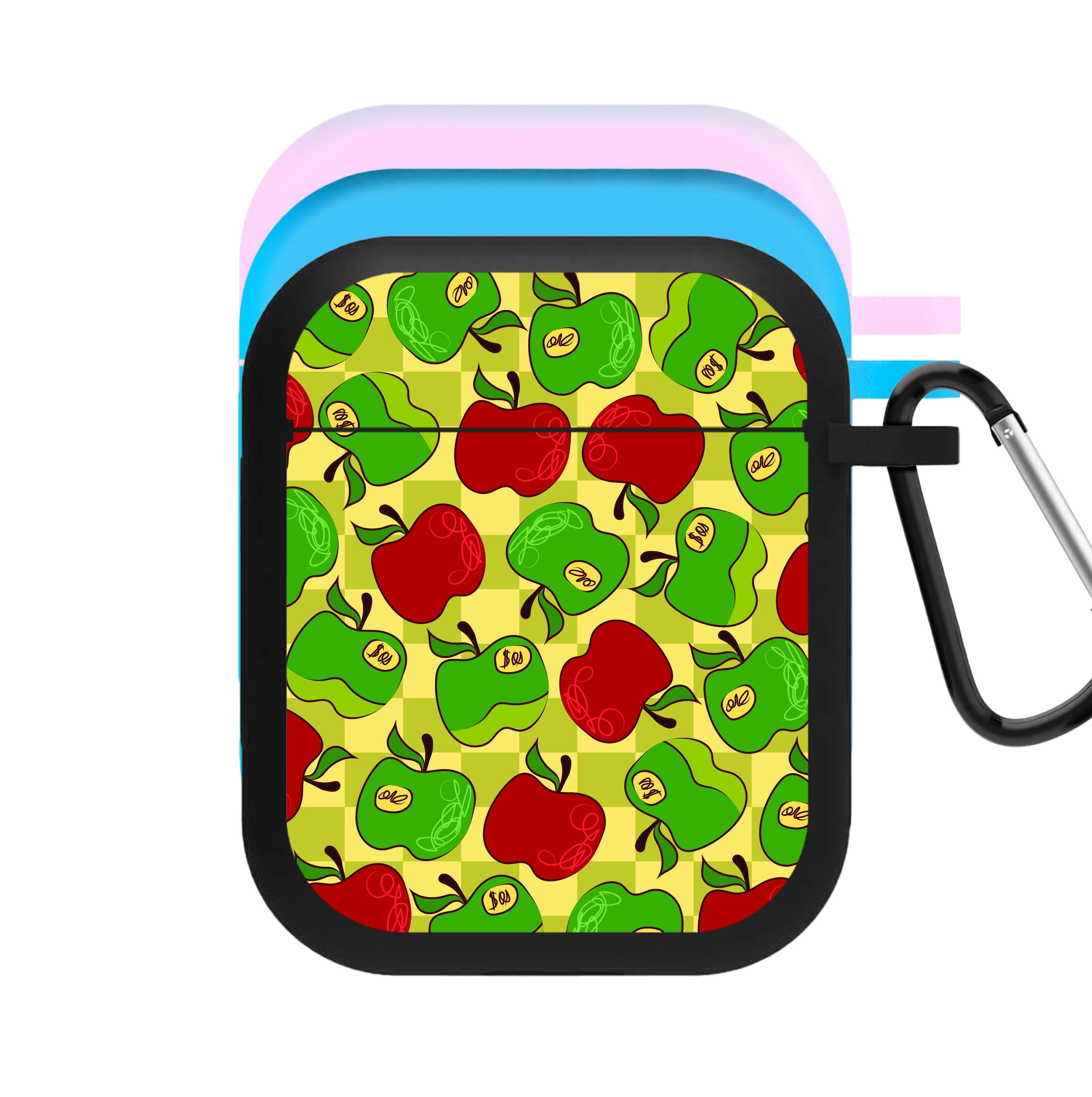 Artsy Apples Pattern AirPods Case