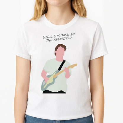 Will We Talk In The Morning Yellow Womens T-Shirt