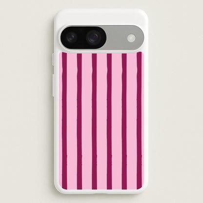 Strawberry Stripes  Google Pixel 9 / 9 Pro Case
