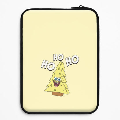 Christmas Tree Cartoon Sponge Universal Laptop Sleeve
