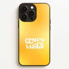 Gemini Vibes Gradient Zodiac Phone Case