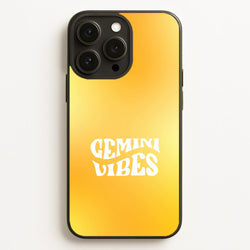 Gemini Vibes Gradient Zodiac iPhone 16 Pro Case