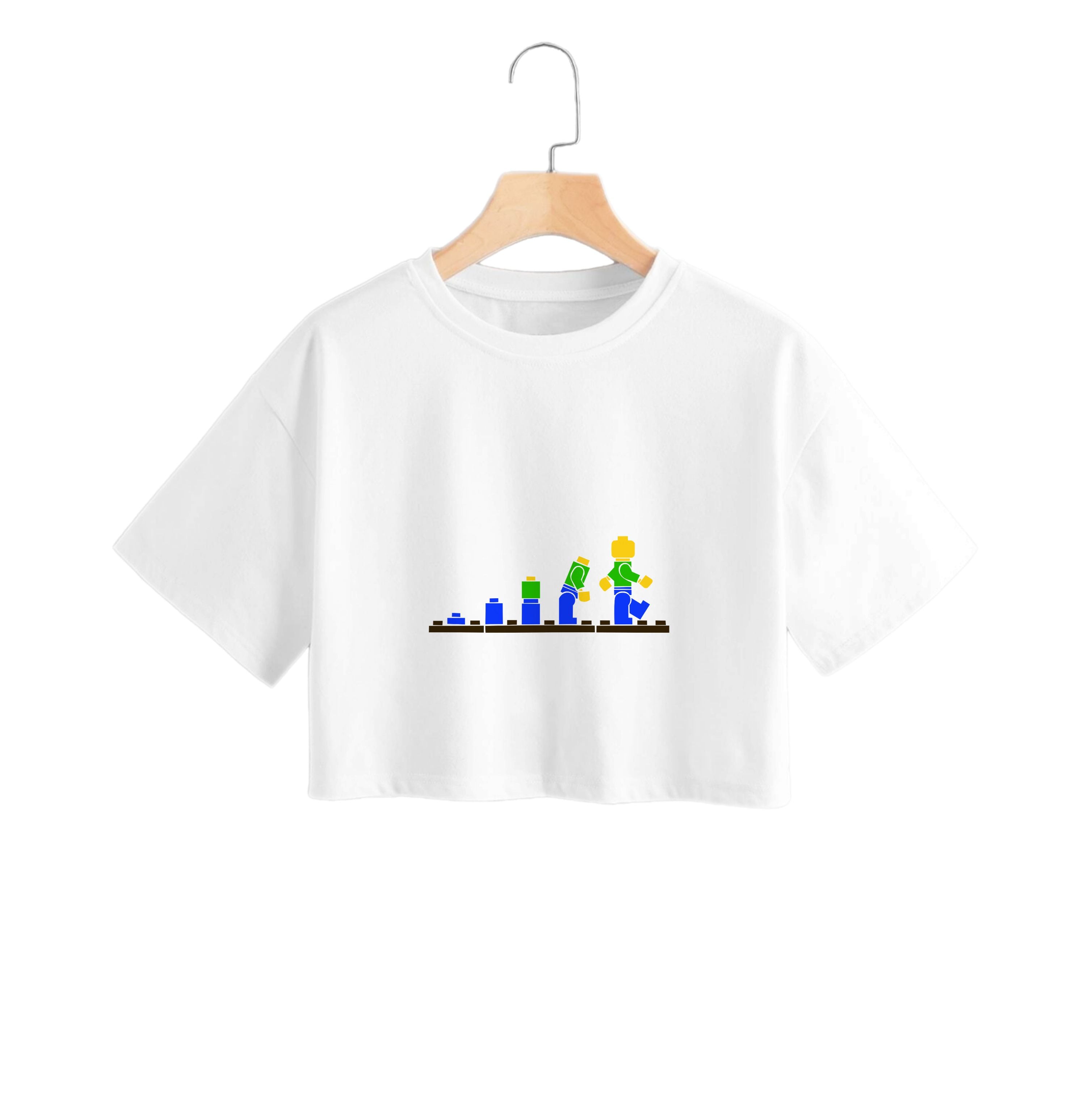 Building - Bricks Crop Top