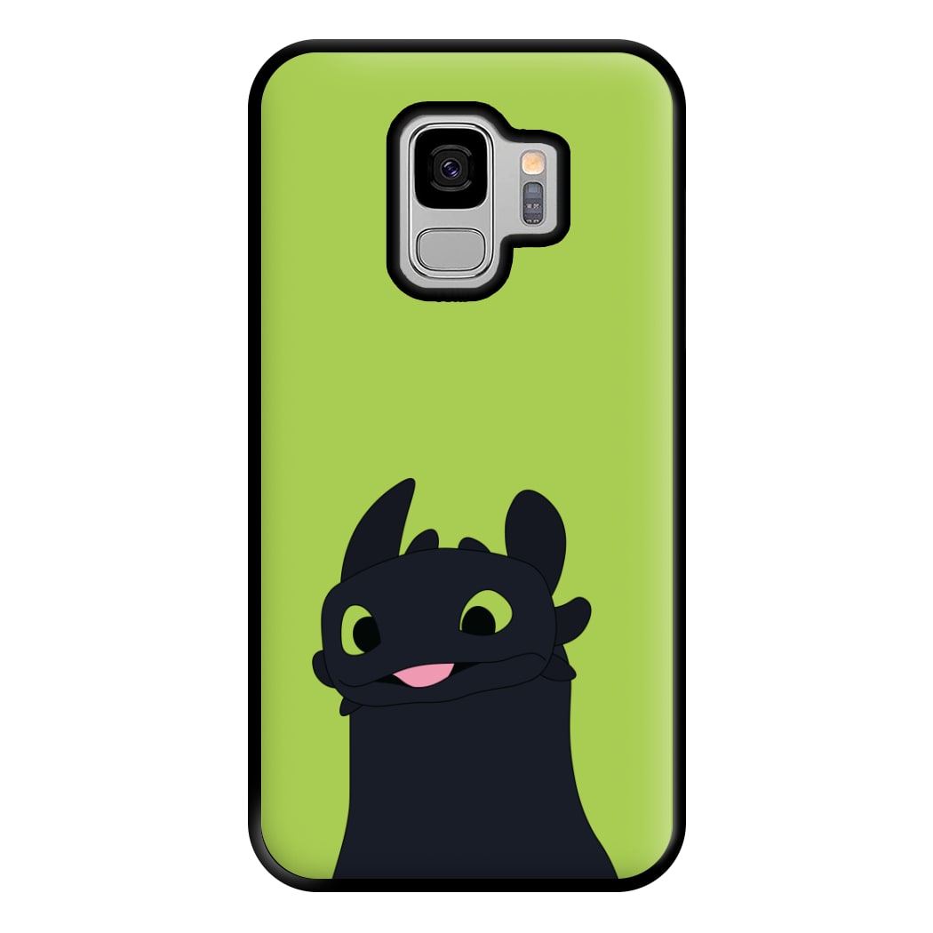 Black Fury Dragon Galaxy S9 Case