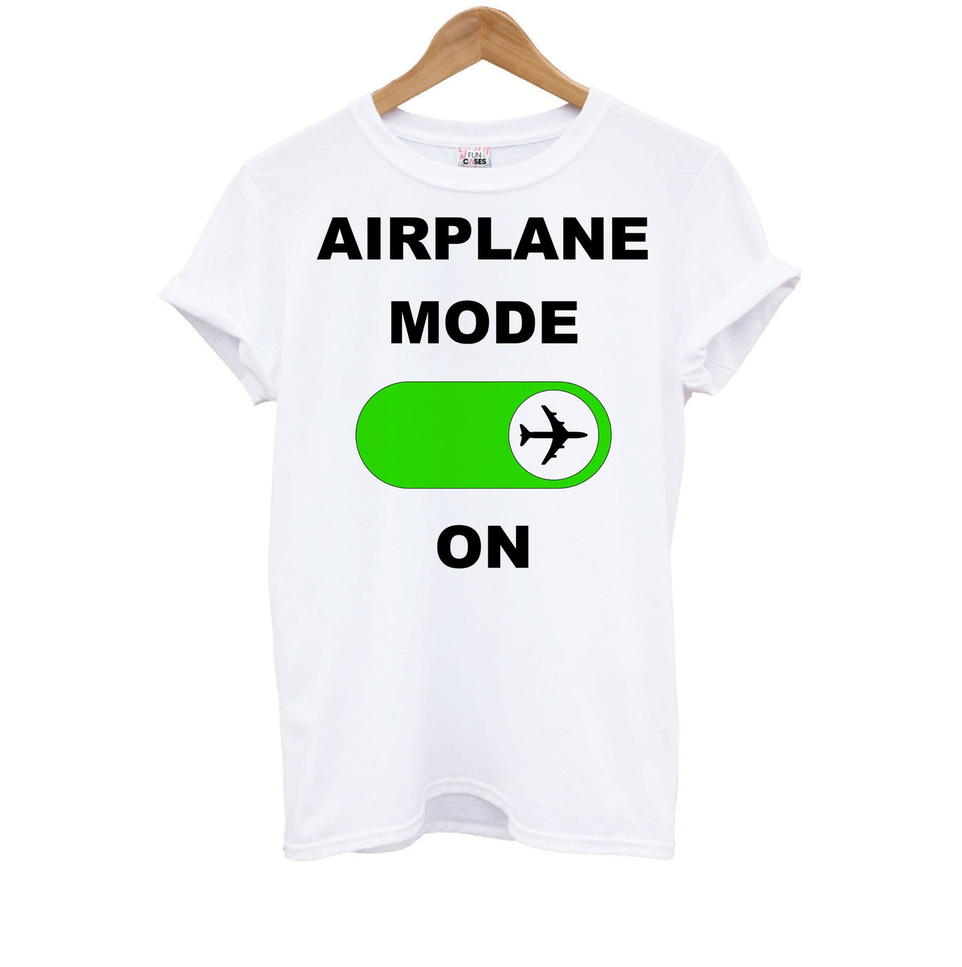 Airplane Mode On - Travel Kids T-Shirt