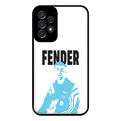 Fender Silhouette Blue Galaxy A53 Case