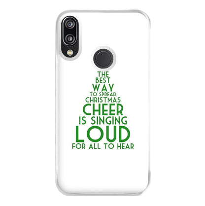 The Best Way To Spread Christmas Cheer - Elf Phone Case