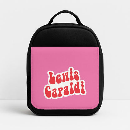 Red Name Insulated Lunch Bag