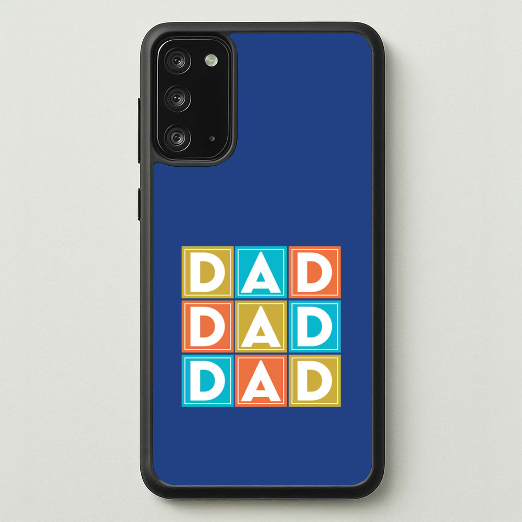 Dad Cubes Galaxy Note 20 Case