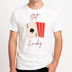 Get Lucky Set Of Cards Mens T-Shirt
