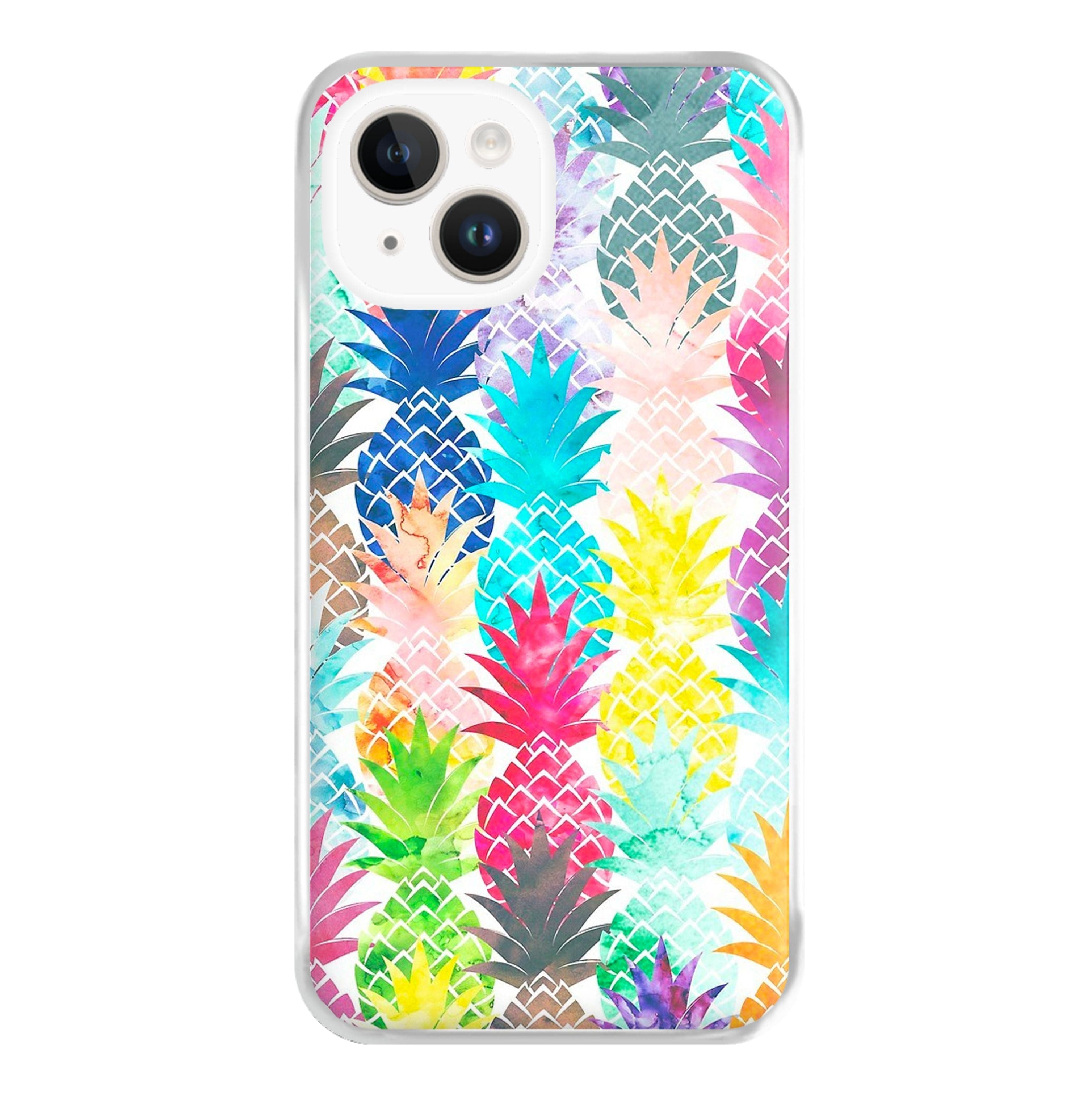 Watercolour Pineapple Pattern Phone Case