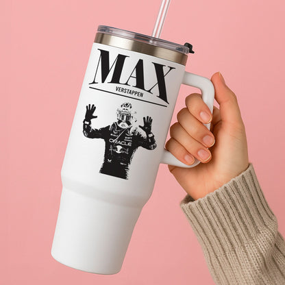 Max Blue And Red Tumbler