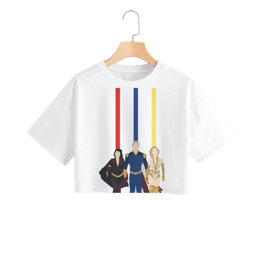 The Three Lines - The Boys Crop Top