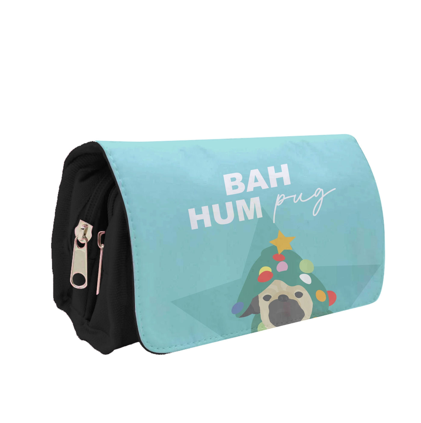 Bah Hum Pug Pencil Case