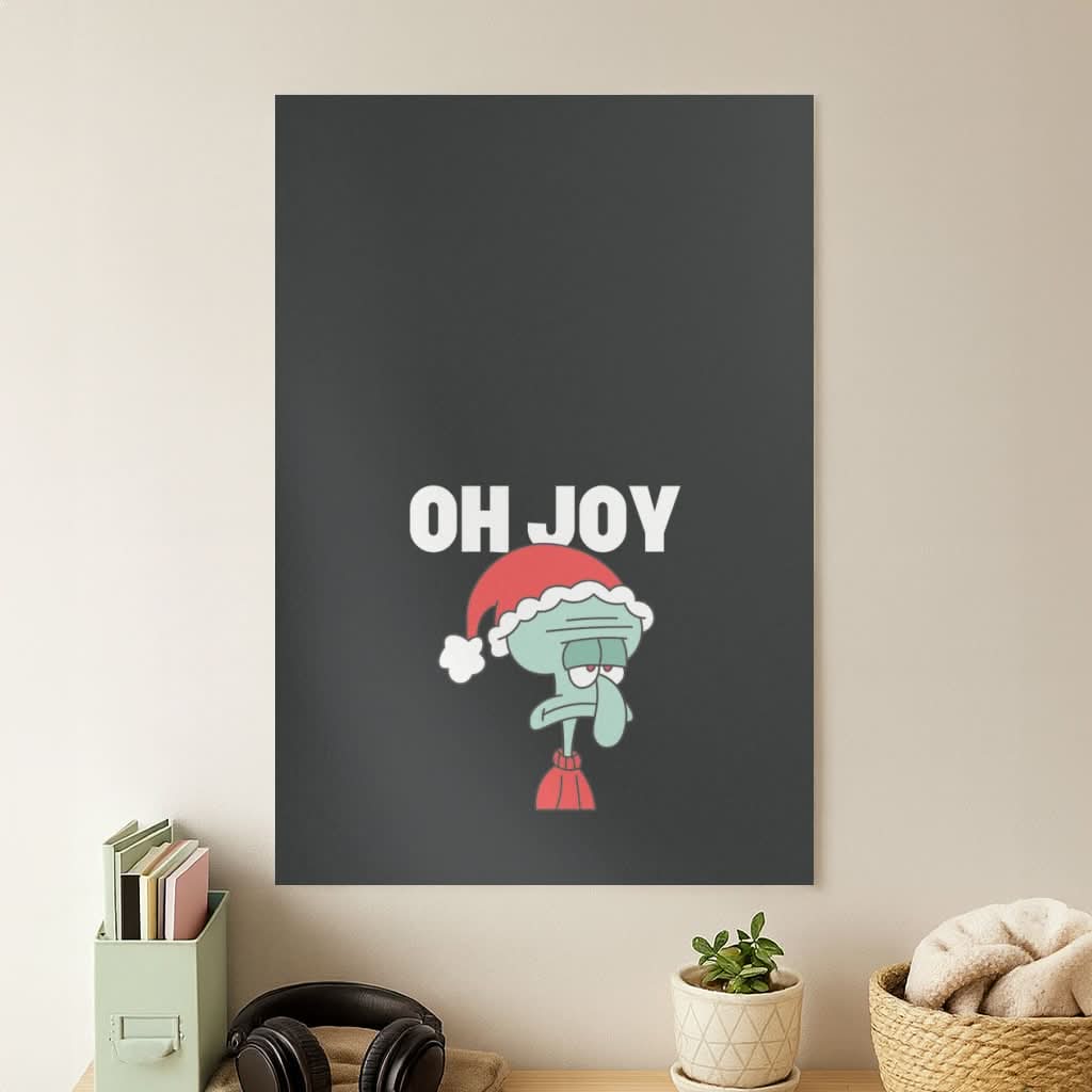 Oh Joy Cartoon Squid Poster