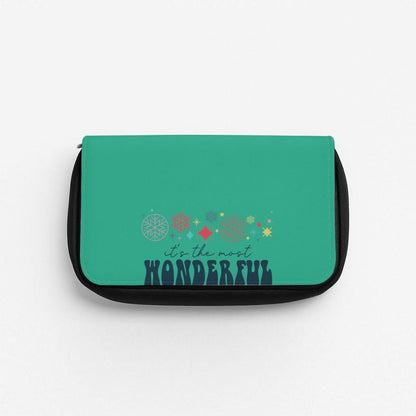 The Most Wonderful Time Of The Year Geometric Pencil Case