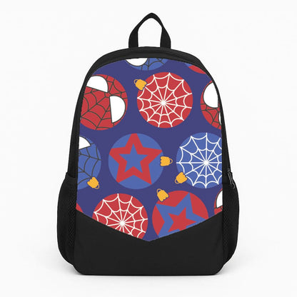 Spider Hero Baubles Pattern Backpack