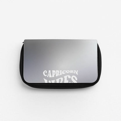 Capricorn Vibes Gradient Zodiac Pencil Case