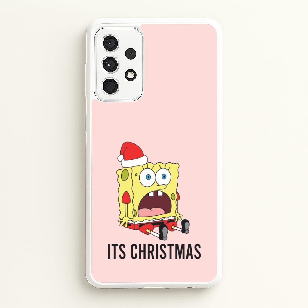 It's Christmas Cartoon Sponge Galaxy A52 / A52s Case