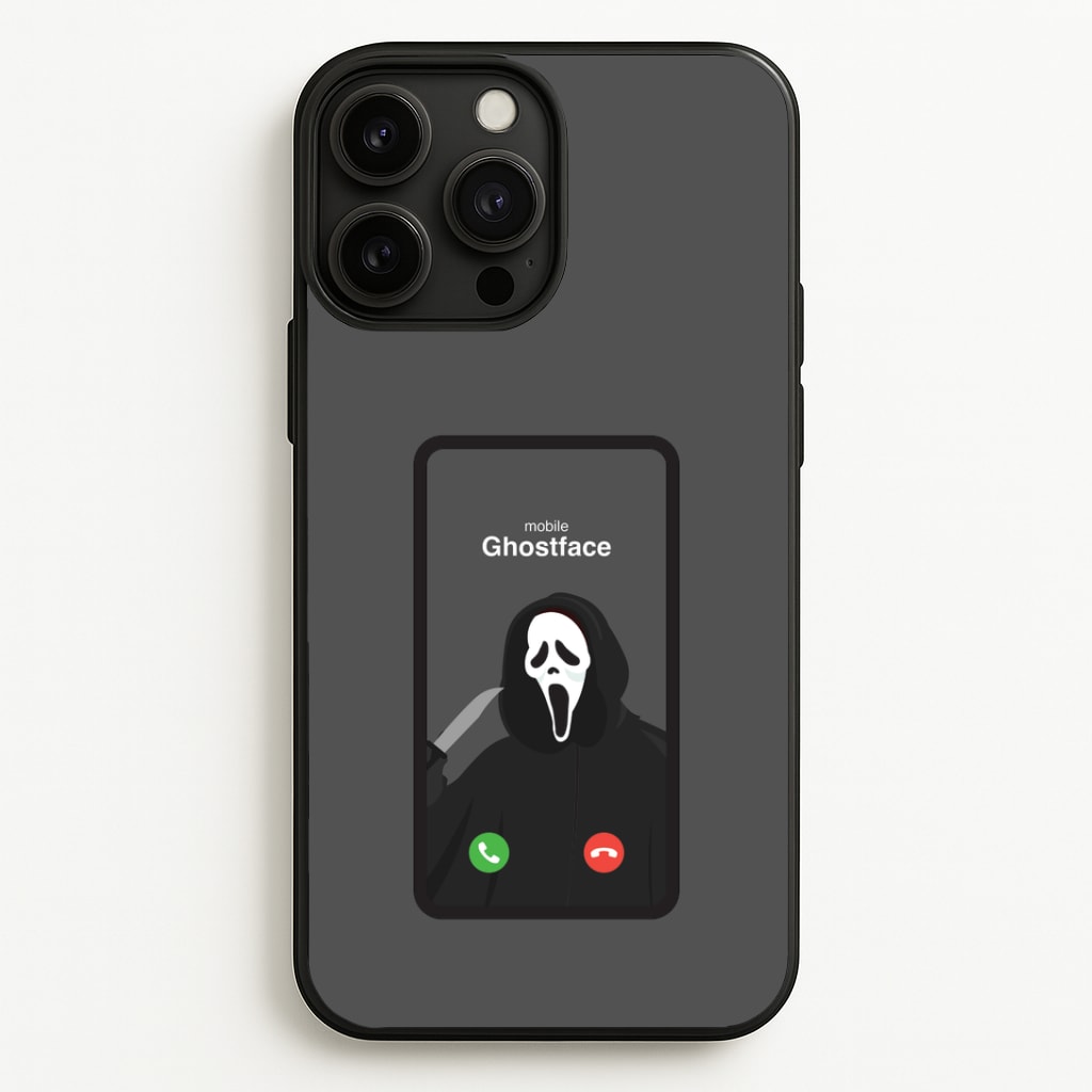 Caller ID Ghostface iPhone 13 Pro Case