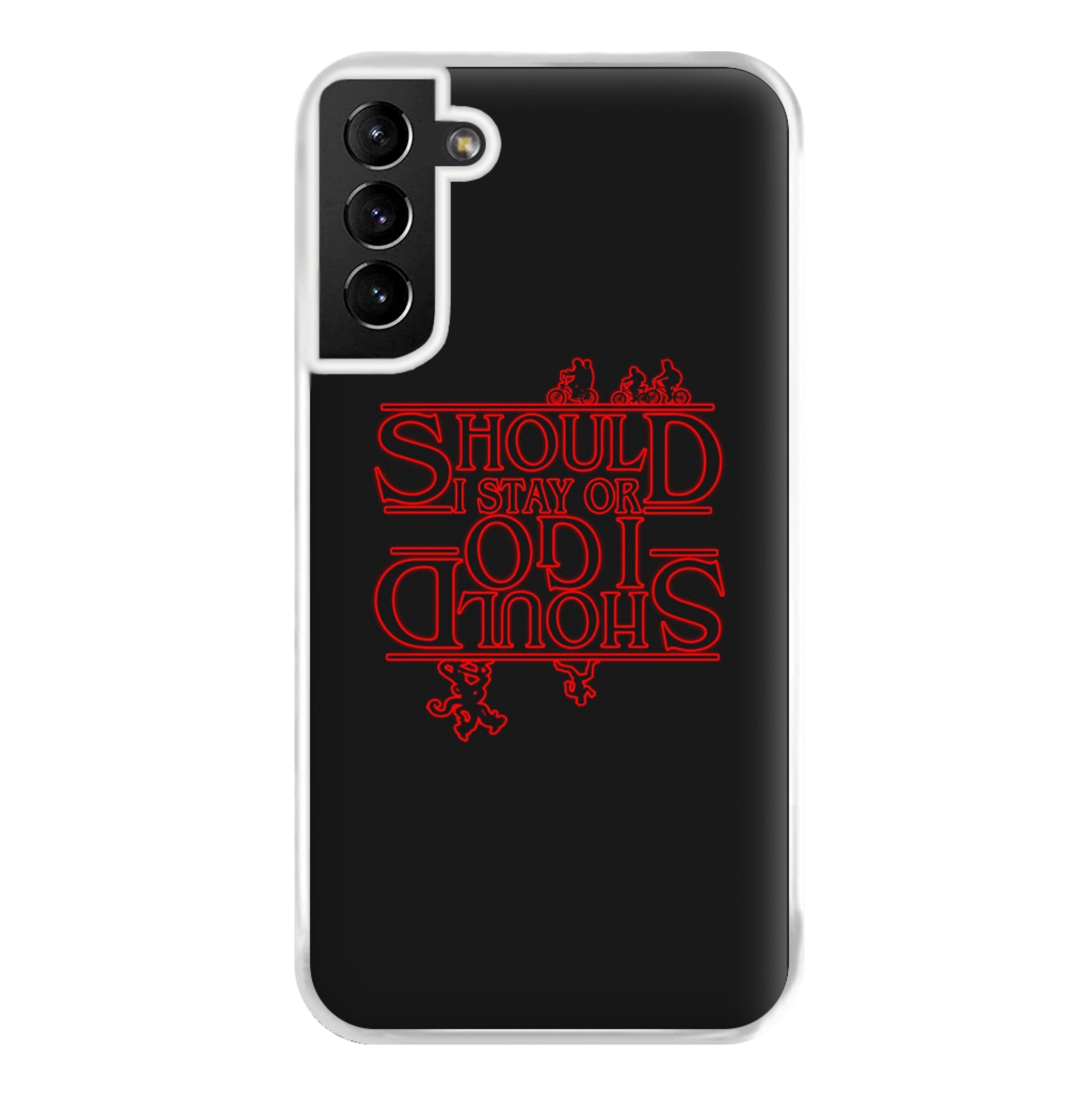 Should I Stay Or Should I Go Upside Down Phone Case