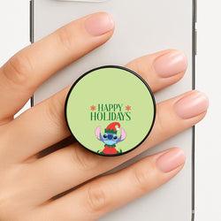 Cute Blue Alien Elf Phone Grip