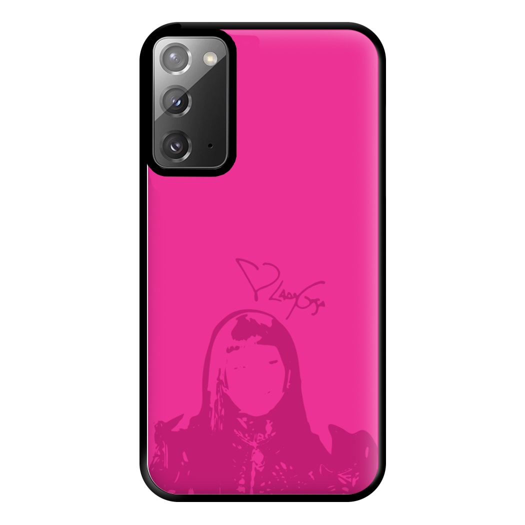 Pink Gaga Silhouette  Galaxy Note 20 Ultra Case