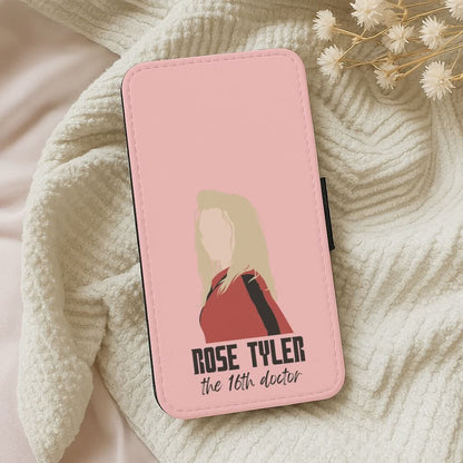 Rose The 16th Doctor Leather Phone Case