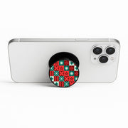 Geometric Square Christmas Pattern FunGrip 2