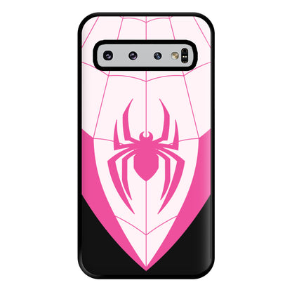 Pink And Black Spider Costume Galaxy S10 Plus Case