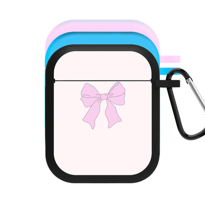 Bow - Clean Girl Aesthetic AirPods Case