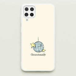 Ocasionally Discoball Galaxy A12 Case