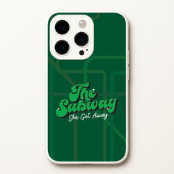 Subway Green iPhone 15 Pro Max Case