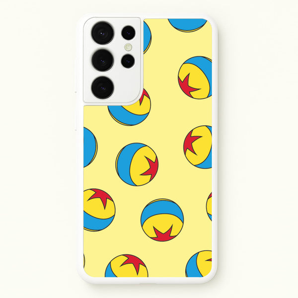 A Story Of Toys Ball Pattern Galaxy S21 Ultra Case