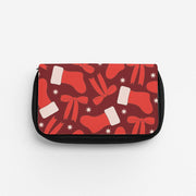 Stockings And Bows Pattern Pencil Case 1