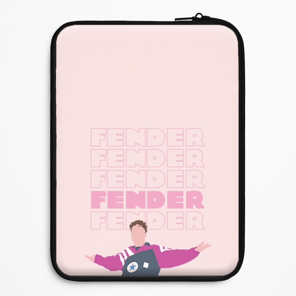 Fender Pink Sports Jersey Laptop Sleeve